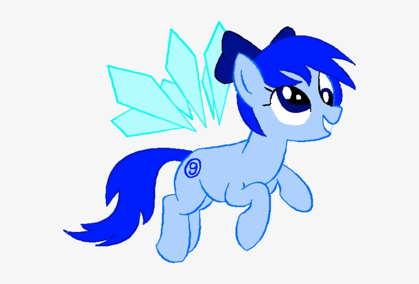Farionelle, Cirno, Ponified, Safe, Touhou - Cartoon, transparent png download