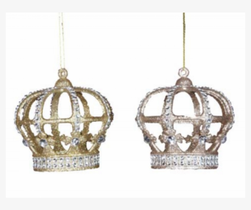 Gold Glitter Crown W Clear Jewels Dec - Gisela Graham Limited, transparent png download