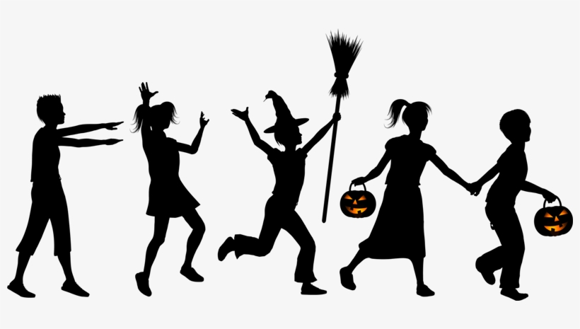 Halloween Children And Pumpkins, transparent png download