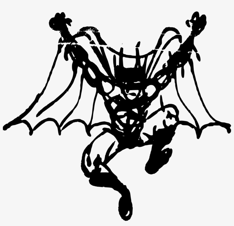 Sing Drawing Graffiti Clip Free Library - Batman Graffiti Png, transparent png download