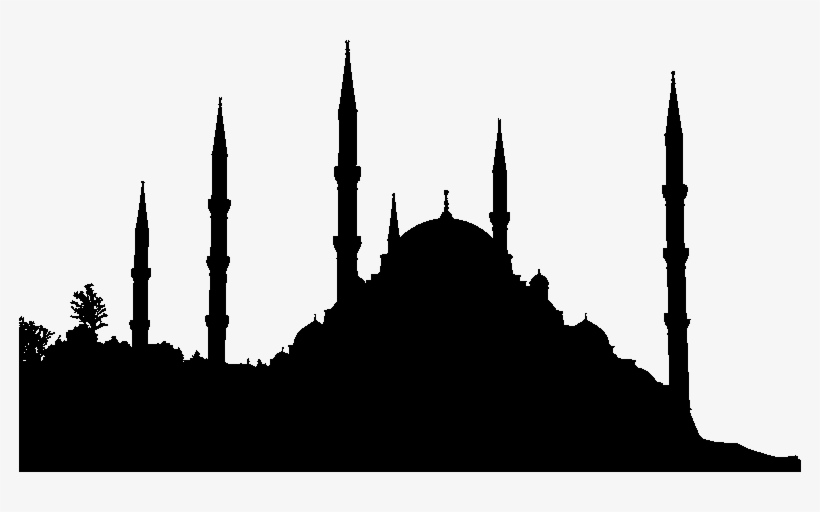 Input Blue Mosque Turkey Landscape Silhouette, transparent png download