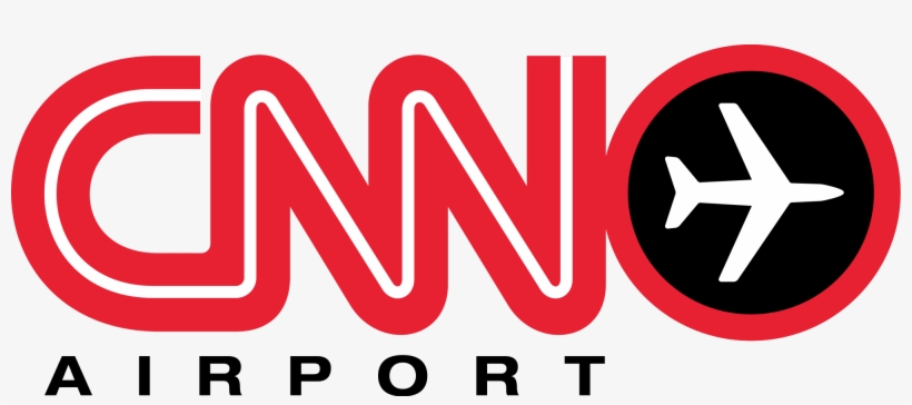 Open - Cnn Airport Network Logo, transparent png download