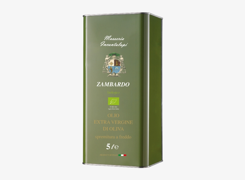 Cans Of Extra Virgin Olive Oil Zambardo 5 L - Oil, transparent png download