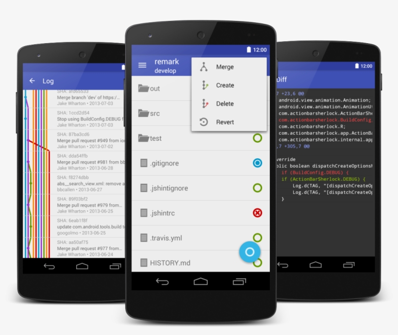 Pocket Git - Android Git, transparent png download