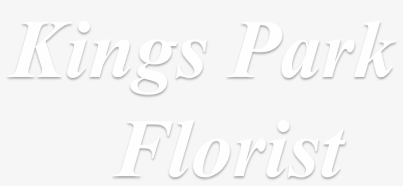 Kings Park Florist - Calligraphy, transparent png download