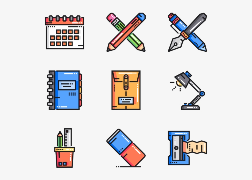 Office Stationery - Vector Pencil, transparent png download