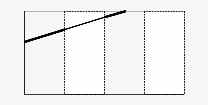 -dividing A Line Into Multiple Segments For The Spatialised - Monochrome, transparent png download