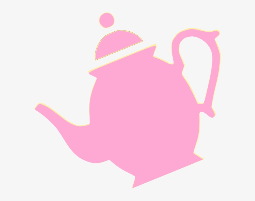 Teapot Pouring Clip Art At Clker - Fancy Tea Cup Clip Art, transparent png download