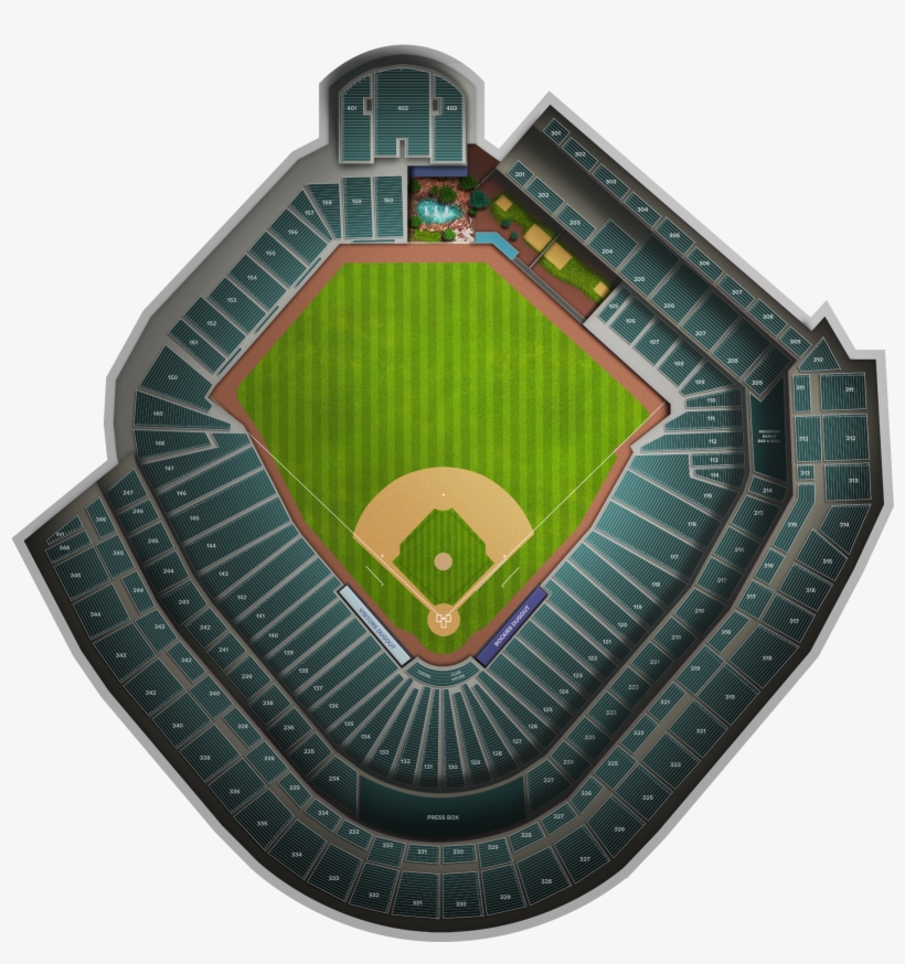 Washington Nationals At Colorado Rockies At Coors Field - Coors Field, transparent png download