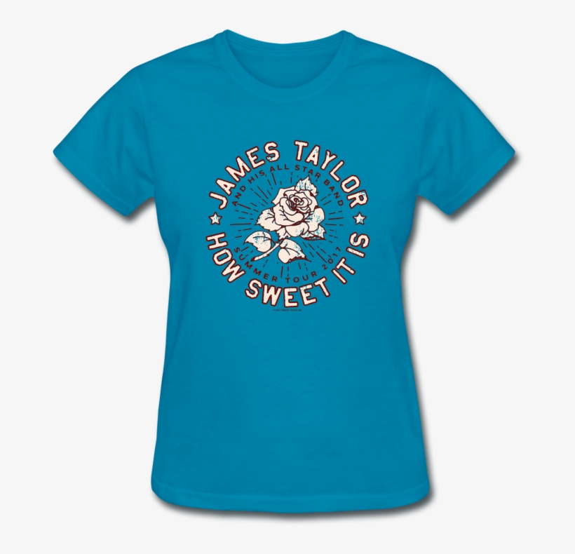 Picture Of 2017 Tour Rose Design Women's T-shirt - Gone To The Snow Dogs Shirt Shelby, transparent png download