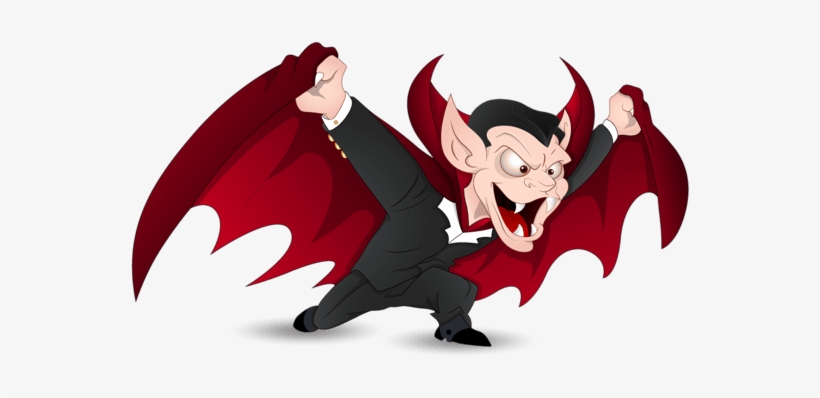 Red Png Stickpng - Halloween Vampire Clipart, transparent png download
