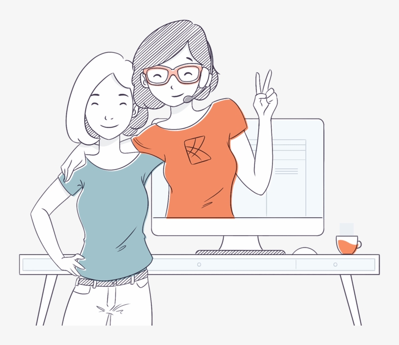 Help Desk Software Used By Both Agent And Customer - Help Desk Software, transparent png download