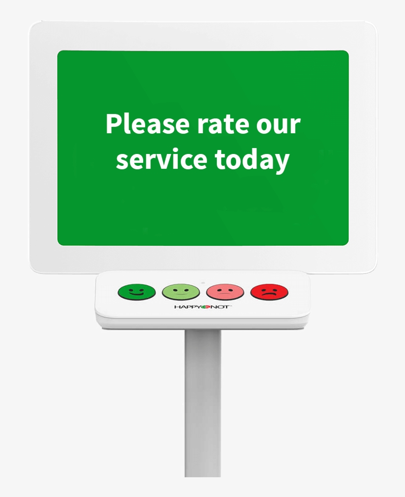 Happyornot Smiley Terminal- Front View - Billboard, transparent png download