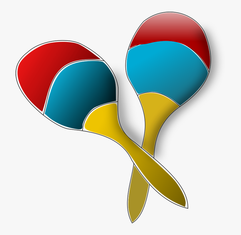 Small - Maracas Transparent Clipart, transparent png download