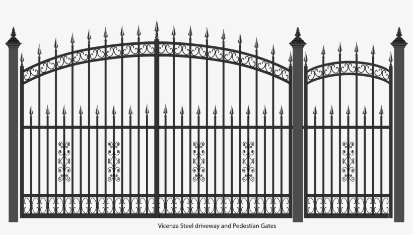 Steel Wrought Gates And - Southernmost Point Continental, transparent png download