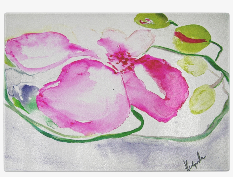 Cutting Board, Pink Orchid - Cutting Board, transparent png download