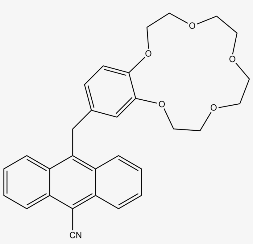 A Yes Molecular Logic Gate - Cyanidin 3 Glucoside Structure, transparent png download
