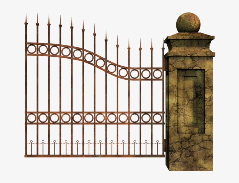 Share This Image - Graveyard Gate Png, transparent png download