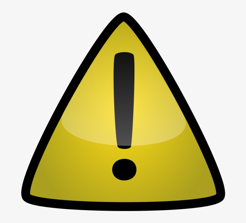 Warning2 Clip Art Download - Important Cliparts, transparent png download