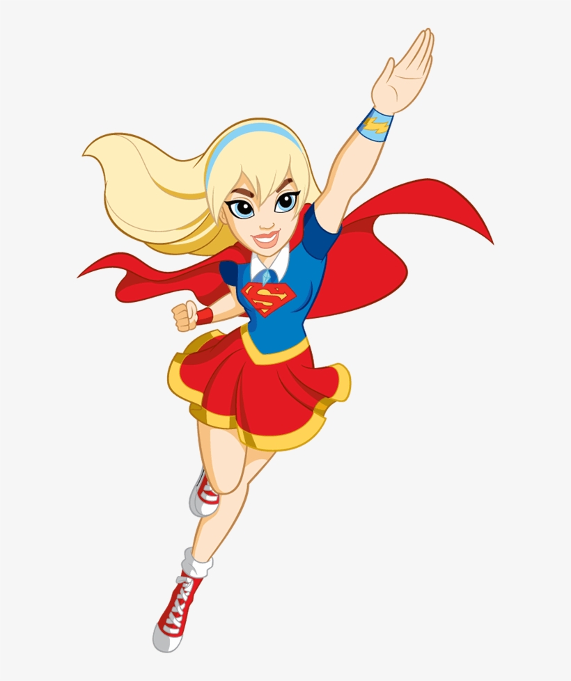 Supergirl - Supergirl Superhero Girls, transparent png download