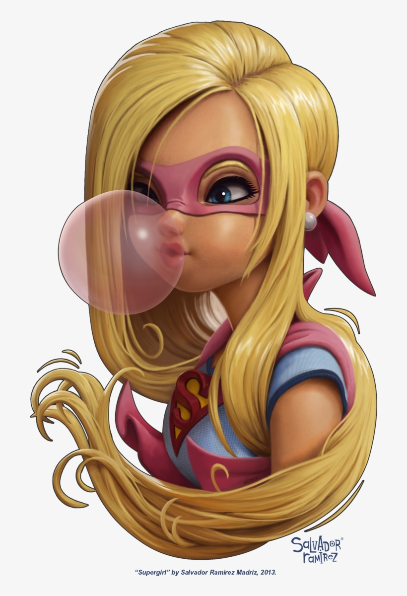 Supergirl By Reevolver By Reevolver - Salvador Ramirez Madriz, transparent png download