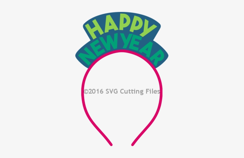 New Year Clipart Headband - New Year Headband Clipart, transparent png download