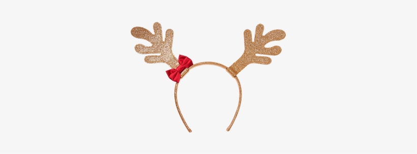 Toddler Boy - Girl's Reindeer Headband By Gymboree - Gold, transparent png download