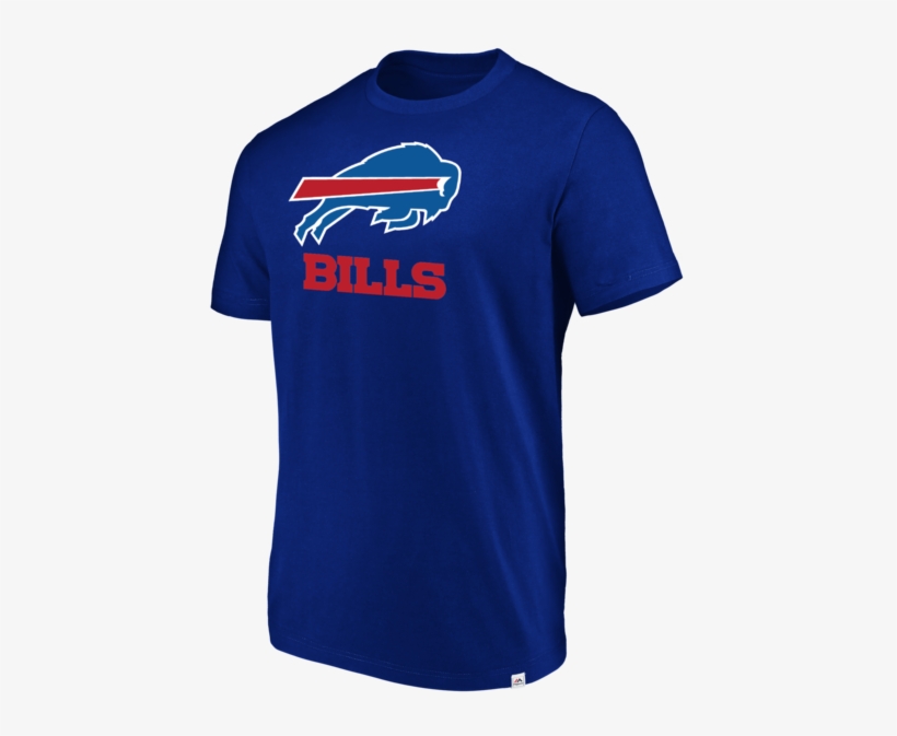 Buffalo Bills Majestic Men's Blue Flex Logo T-shirt - Buffalo Bills, transparent png download