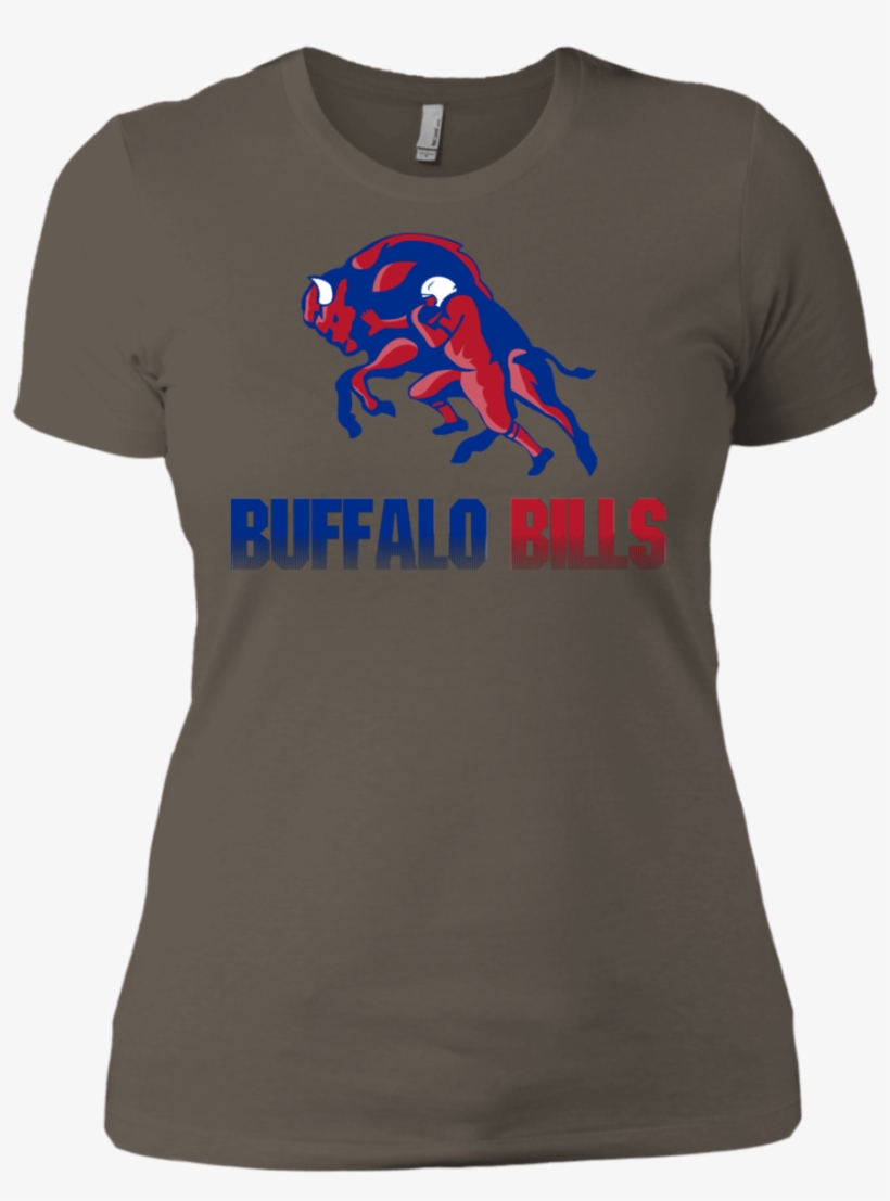 Buffalo Bills T Shirt - Next Level Ladies' Boyfriend Tee, transparent png download