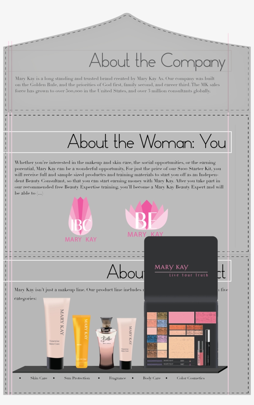 Mary Kay Senior Project Brochure - Cosmetics, transparent png download