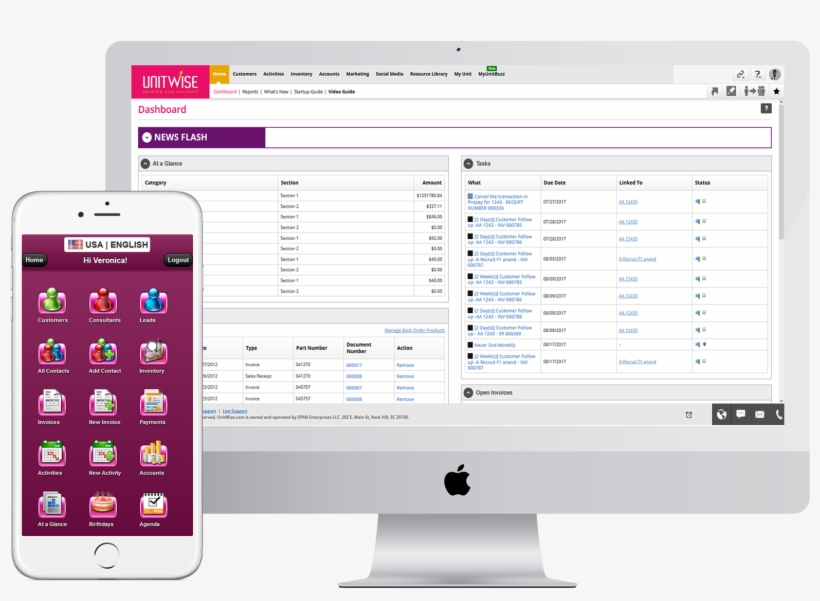 Business Management Software For Independent Beauty - Iphone, transparent png download