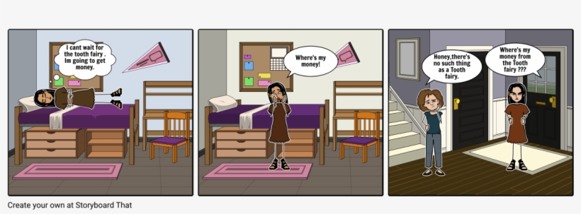 Tooth Fairy - Cartoon, transparent png download