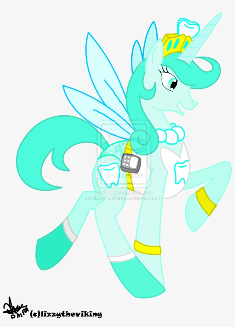Mlp Tooth Fairy By Lizzytheviking-d46rcr5 - Fairly Odd Parents Ponies, transparent png download
