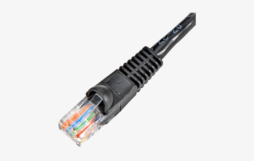 Steren 308-607bk Flush-mold Cat. 5e Utp Patch Cord, transparent png download