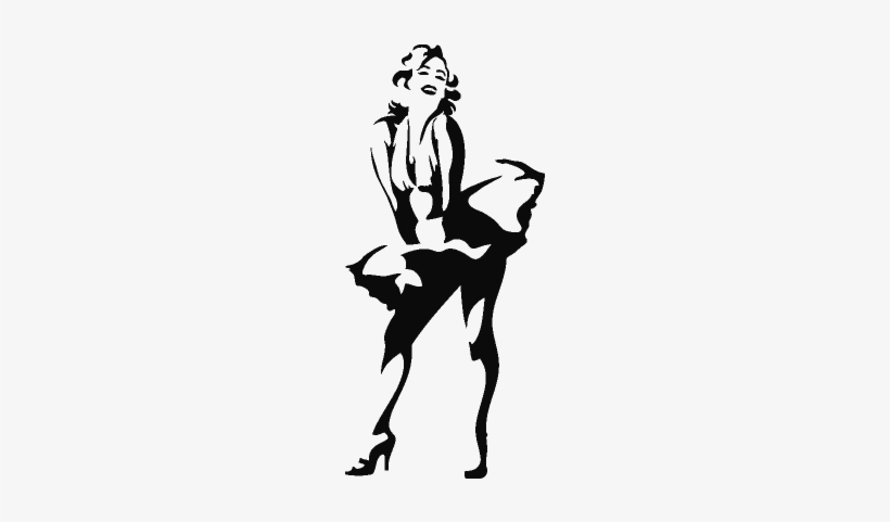 Sticker Marilyn Monroe, transparent png download