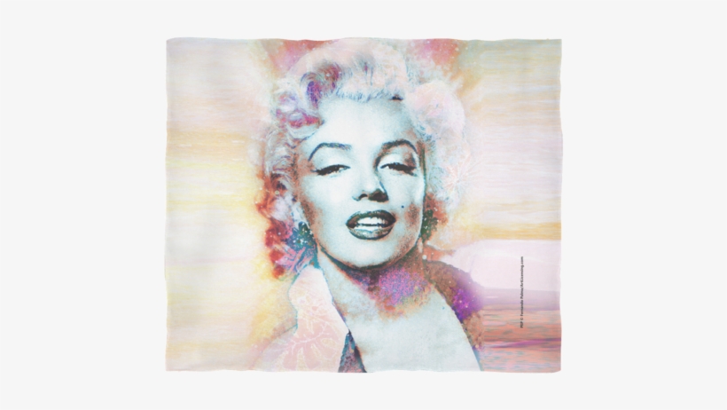 Marilyn Monroe Throw Blanket - Marilyn Monroe, transparent png download