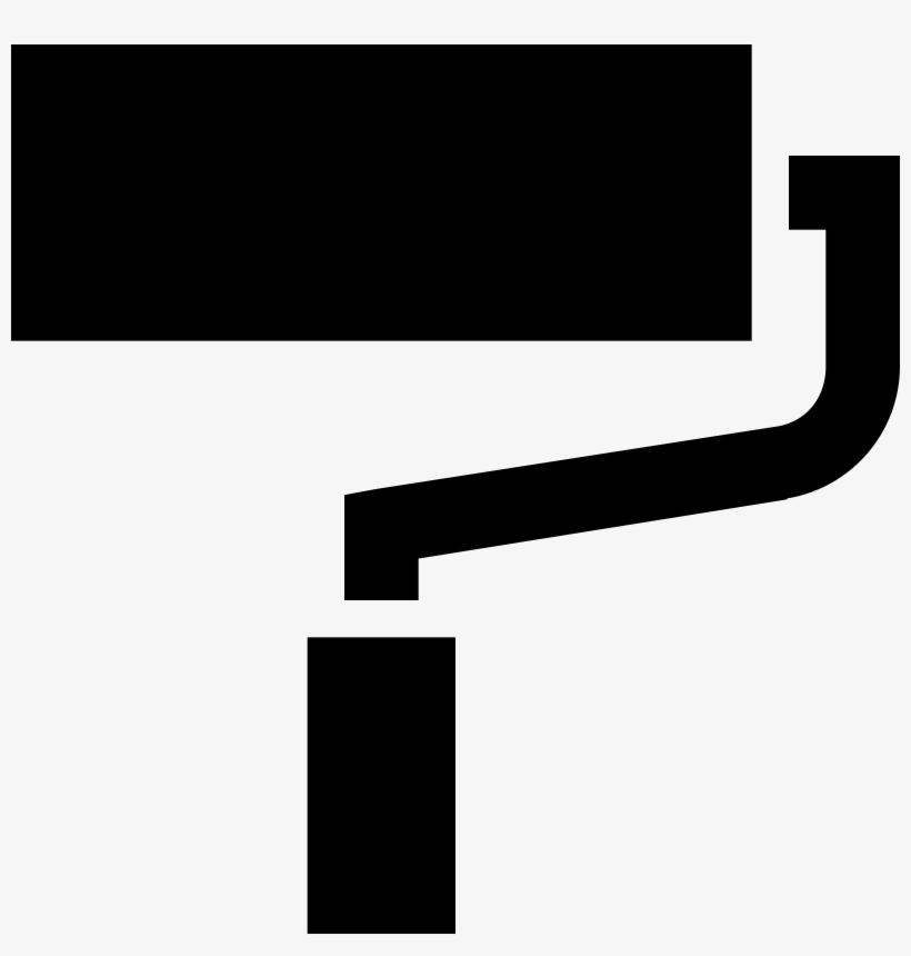 Paint Roller Icon - Paint Roller Icon Png, transparent png download