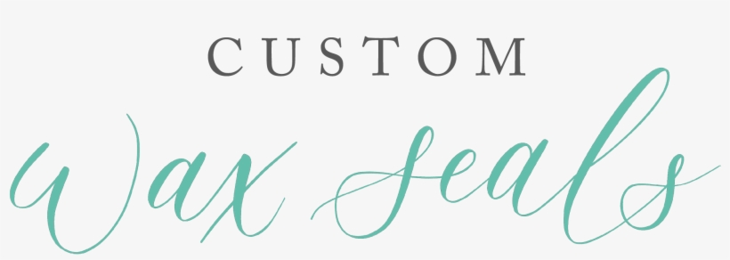 Custom Wax Seals - Calligraphy, transparent png download