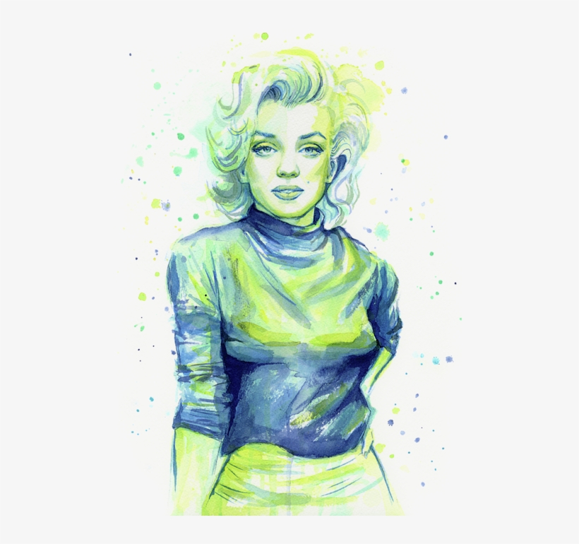 Click And Drag To Re-position The Image, If Desired - Marilyn Monroe, transparent png download