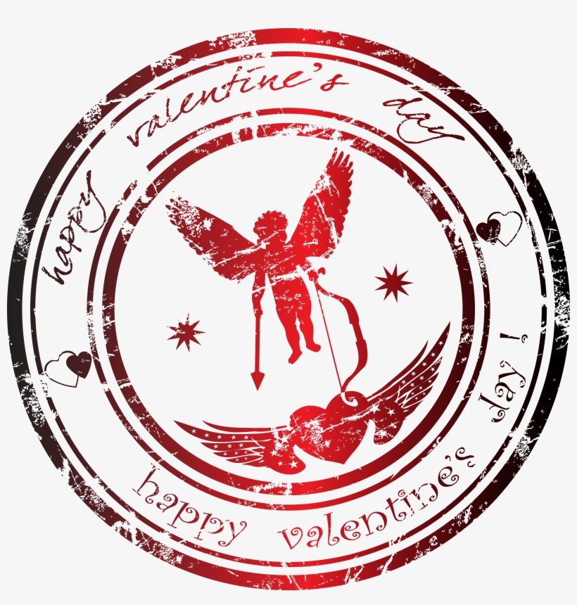 Png Free Library Love Romance Cupid Material Transprent - Seal Of Love, transparent png download