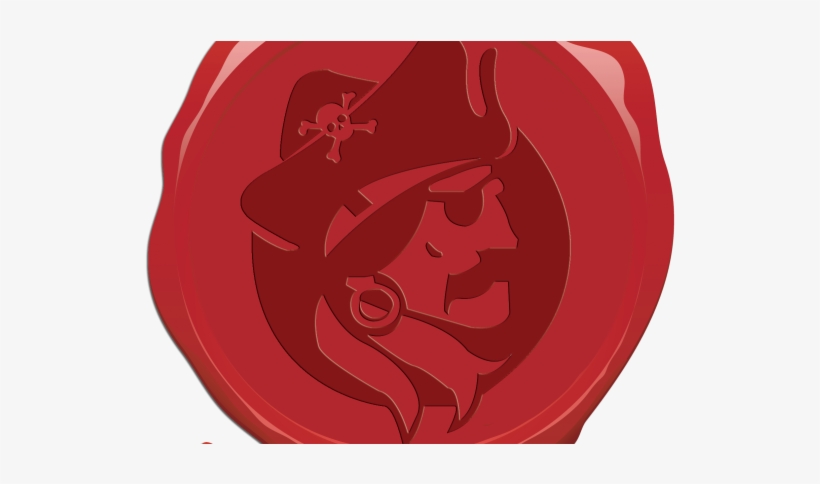 Wax Seal Pf - Pirate Wax Seal Png, transparent png download