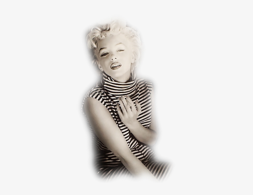 Marilyn Monroe Black And White And Color, transparent png download