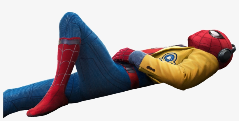 Home To Transparent Superheroes Tom Holland In “spider-man - Spider Man Homecoming, transparent png download