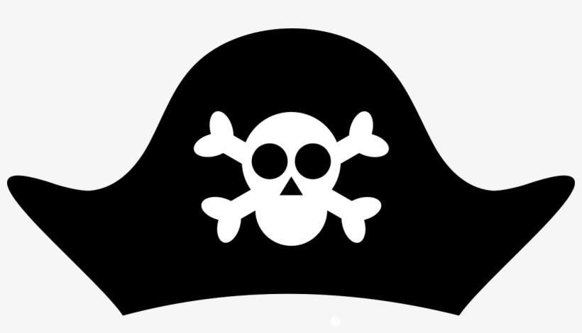 Image Of Birthday Hat Clipart - Pirate Hat Clipart, transparent png download