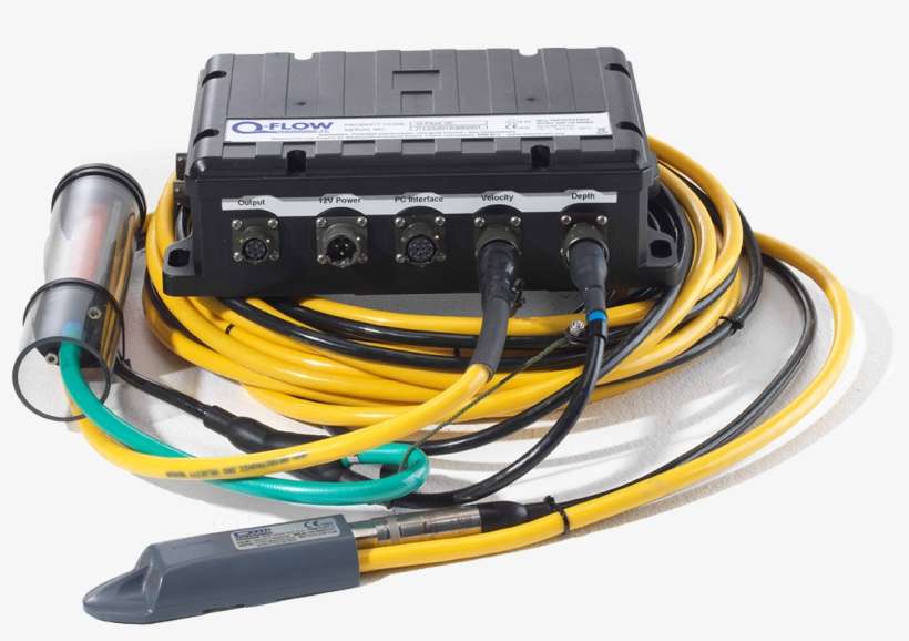 Q-flow Ultrasonic Area Velocity Flow Meter, transparent png download
