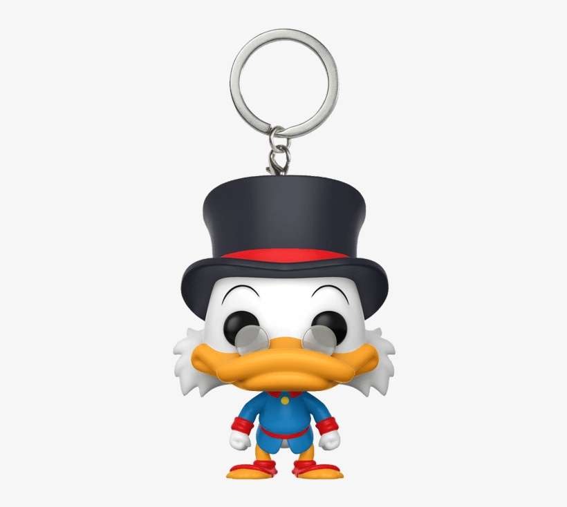 Ducktales - Scrooge Mcduck - Duck Tales - Scrooge Mcduck Pocket Pop! Keychain, transparent png download