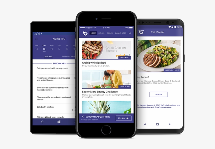 Bite Food App Sodexo, transparent png download