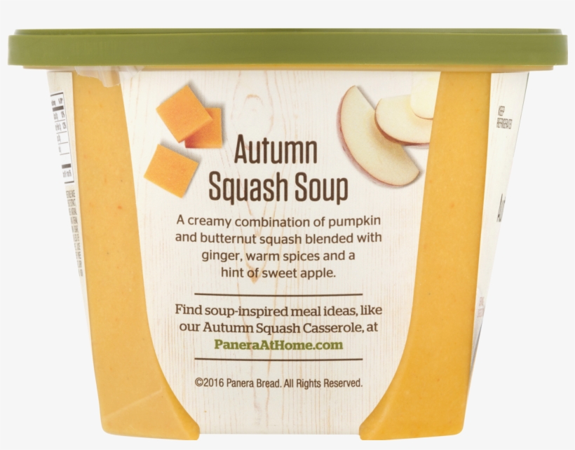Panera Bread Soup, Autumn Squash - 16 Oz, transparent png download