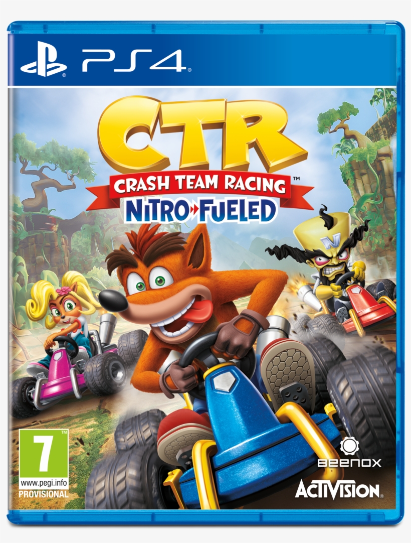 Crash Team Racing Nitro-fueled - Playstation, transparent png download