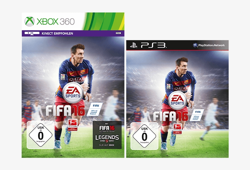 Hier Nun Eine Übersicht, Was Ihr In Der Fifa 16 Version - Ea Fifa 16 - Xbox 360, transparent png download